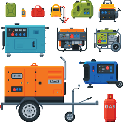 Portable generators of all kinds